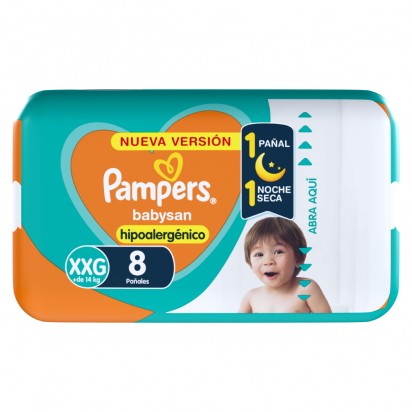 Pampers Babysan Hipoalergenico Xxg X U Tienda Online Anika Farmacia Y