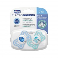 CHICCO CHUPETE PHYSIO EXTRA LIVIANO X 2 U 