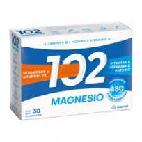 102 MAGNESIO COMPRIMIDOS RECUBIERTOS X30