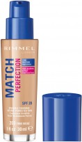 RIMMEL BASE MATCH PERFECTION SPF20 203    