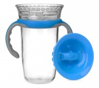 NUBY VASO SMART EDGE CON ASAS DESMONTABLE X300ML