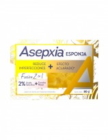 ASEPXIA JABON CON ESPONJA VEGETAL X80G.   