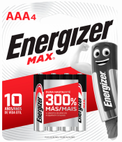 ENERGIZER PILA AAA X3+1       