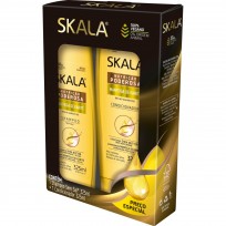 SKALA KIT SHAMPOO + ACONDIVIONADOR MANTECA KARITE