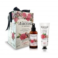 MARCHAND  D`AROMES SET CUBO DUO ROSAS ROJAS & OUD