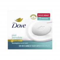 DOVE JABON 3X90 PIEL SENSIBLE 