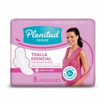 PLENITUD FEMME TOALLA X8U ESENCIAL CON ALAS