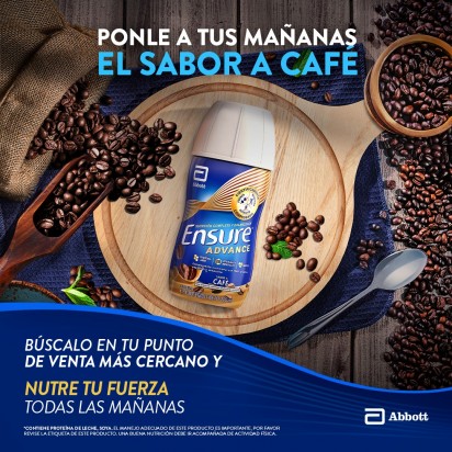 Ensure Advance Bebible Suplemento Sabor Cafe Tienda Online Anika Farmacia Y Perfumer A