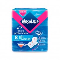 NOSOTRAS TOALLA X8 EXTRA PROTECCIÓN NOCTURNAS