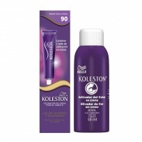 KOLESTON TINTURA POMO 90 RUBIO EXTRA CLARO + ACTIVADOR 30 ML