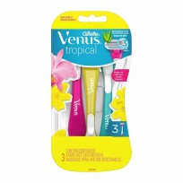 GILLETTE VENUS TROPICAL MAQUINA AFEITAR X3U