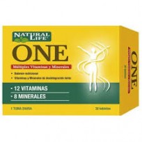 NATURAL LIFE ONE MULTIVITAMÍNICO X30 TABLETAS